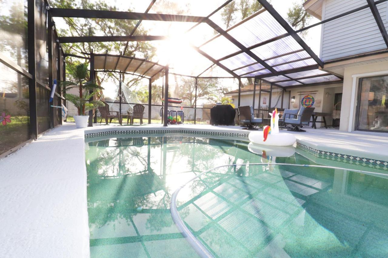 Boho Oasis With Pool- Paradise For Work & Fun 坦帕 外观 照片