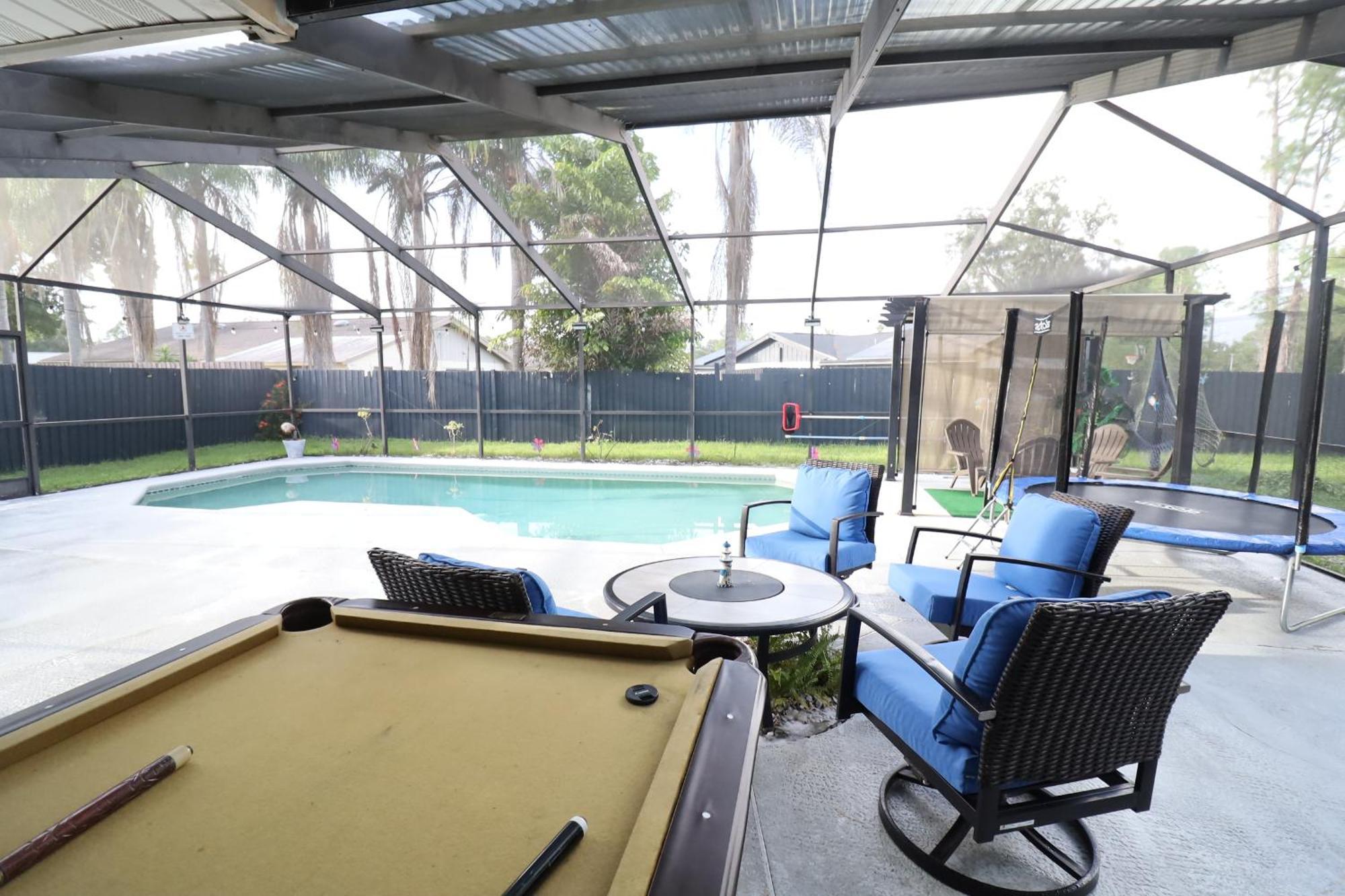Boho Oasis With Pool- Paradise For Work & Fun 坦帕 外观 照片
