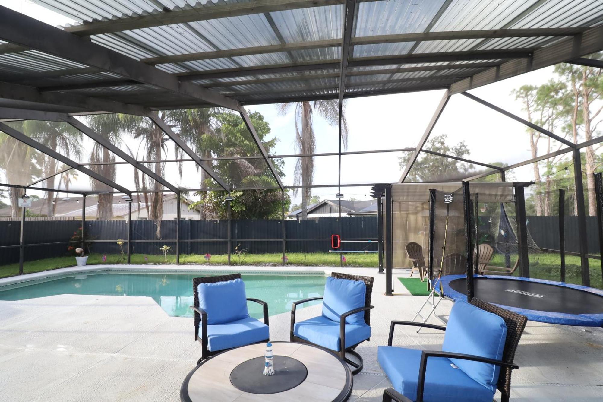 Boho Oasis With Pool- Paradise For Work & Fun 坦帕 外观 照片