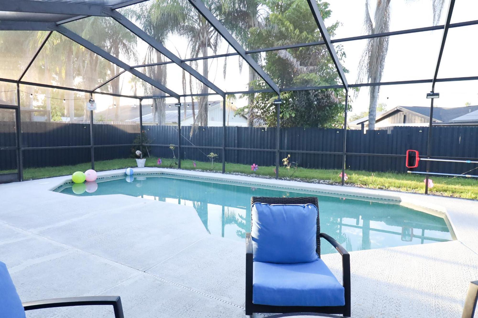 Boho Oasis With Pool- Paradise For Work & Fun 坦帕 外观 照片